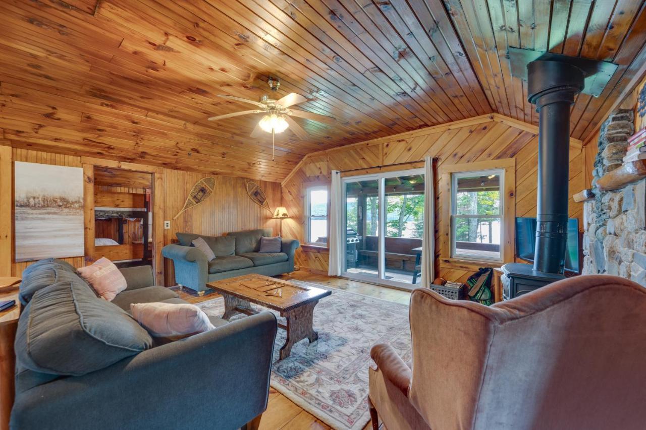 Rustic Cabin Retreat On Rangeley Lake! Exterior foto
