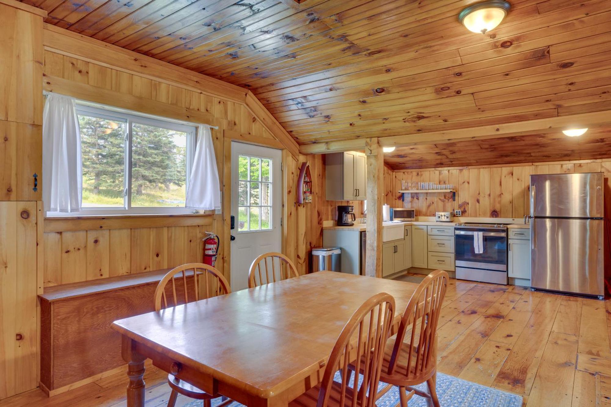 Rustic Cabin Retreat On Rangeley Lake! Exterior foto